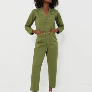 Alex Mill standard jumpsuit, XS, fatigue green